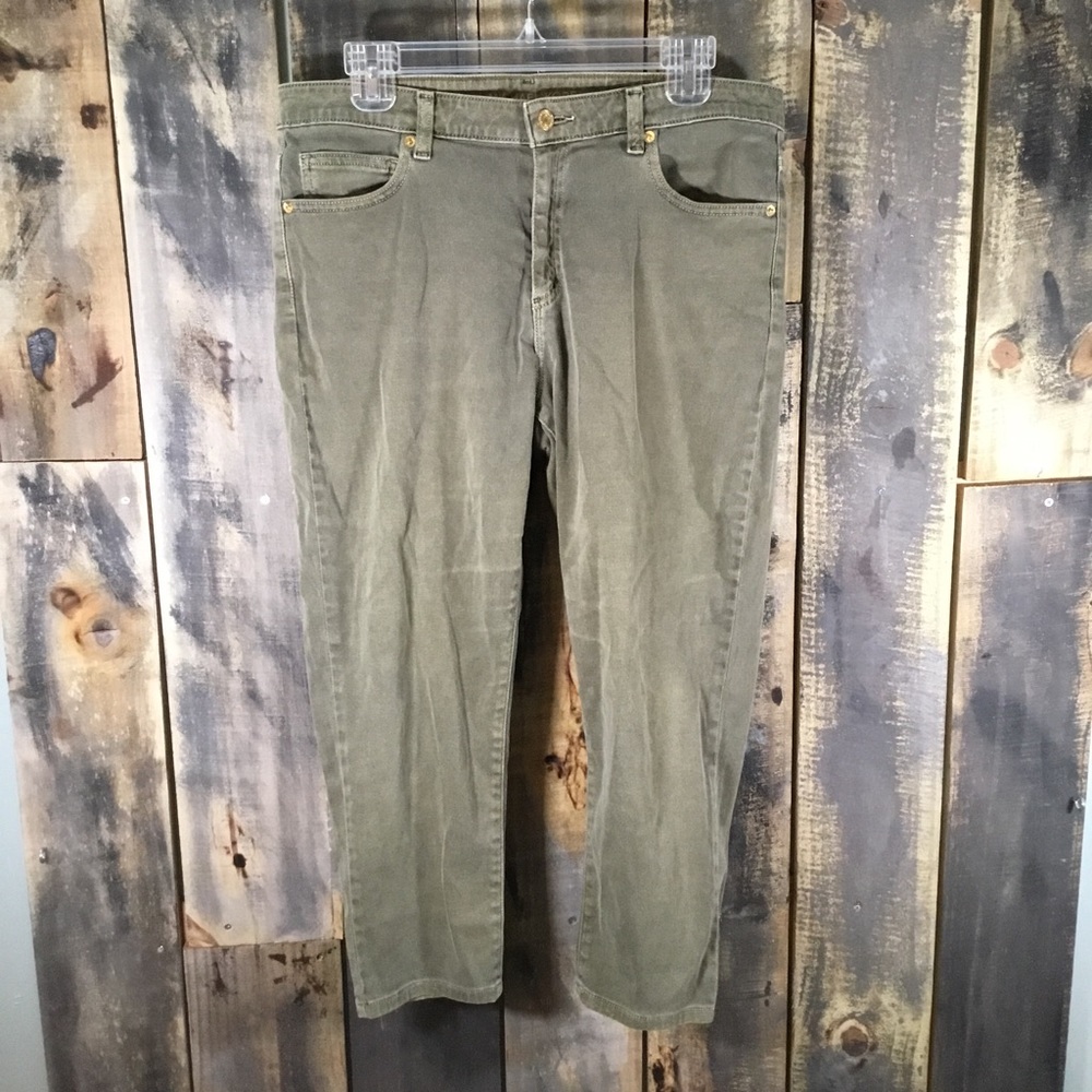 Michael Kors Izzy Cropped Skinny jeans size 12